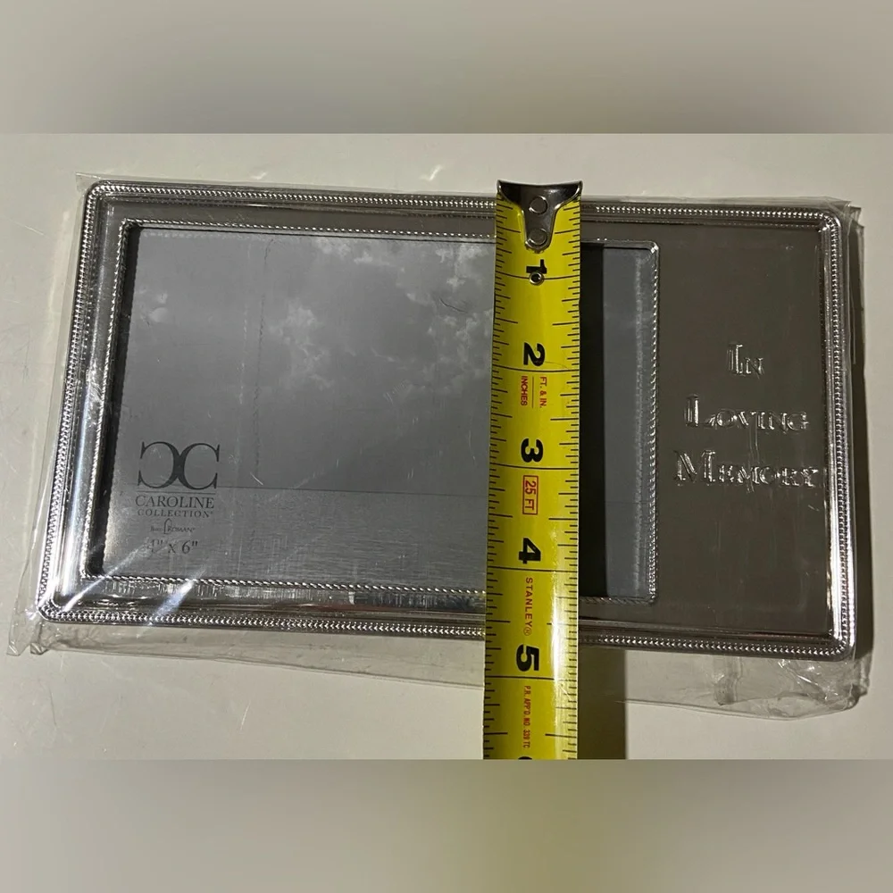 Caroline Collection Silver Picture Frame - Picture 8 of 8
